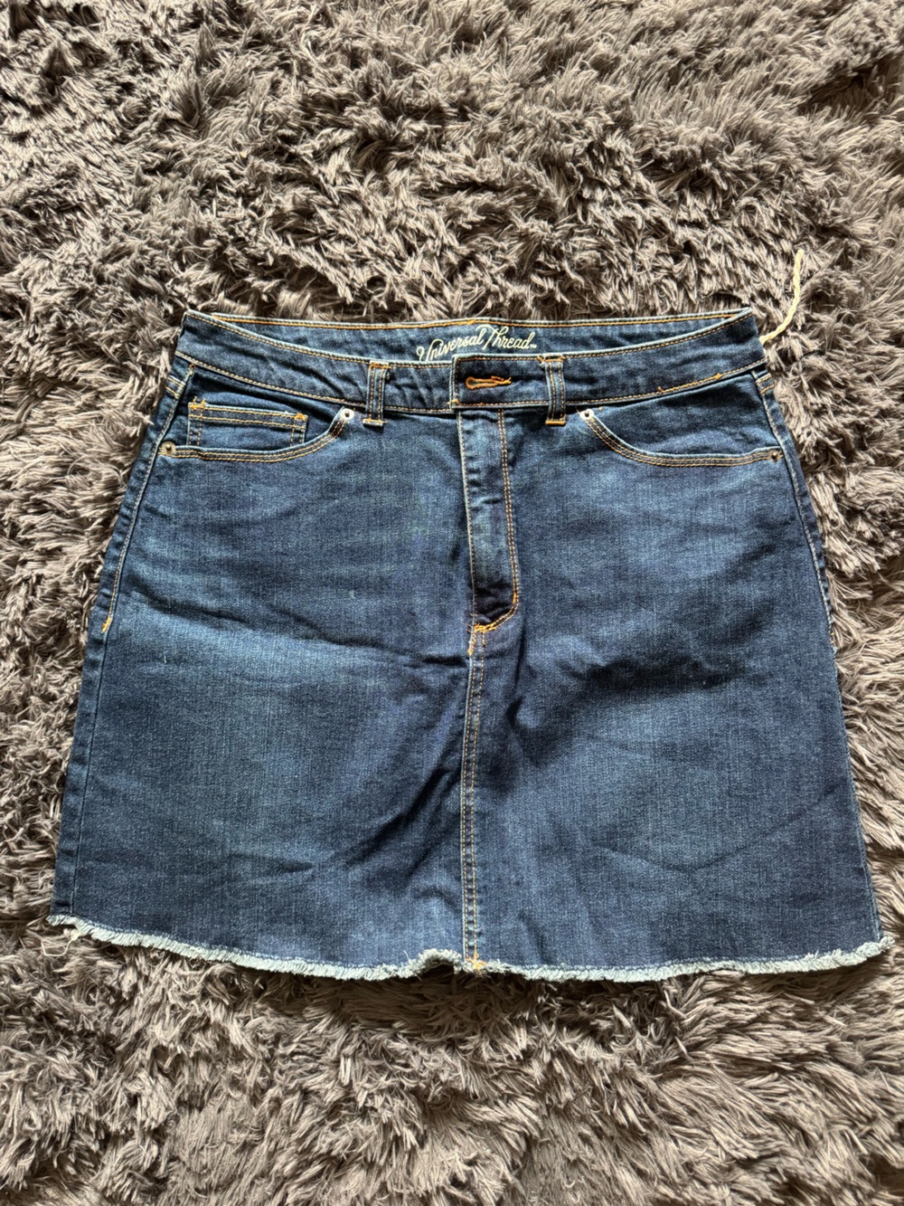 Universal Thread Denim Mini Skirt. SZ 12. NWOT